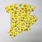 Cartoon Cuddles printed Pant Set