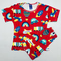 Kids Printed Shorts Set