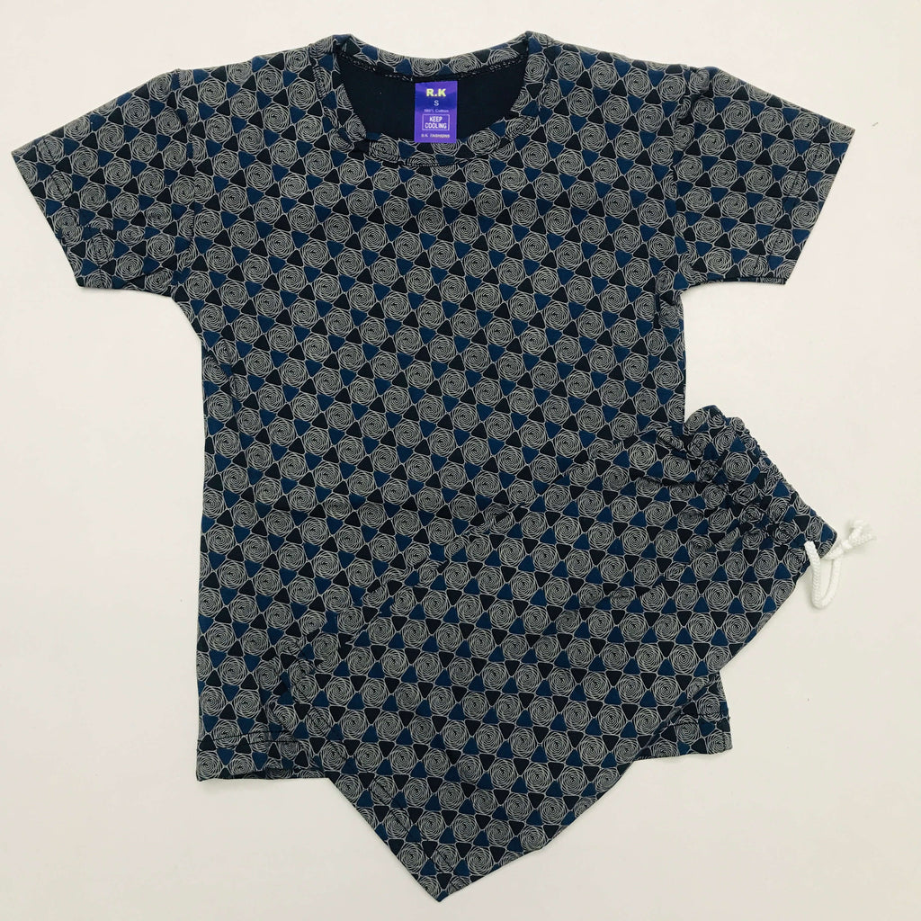 Kids Printed Shorts Set