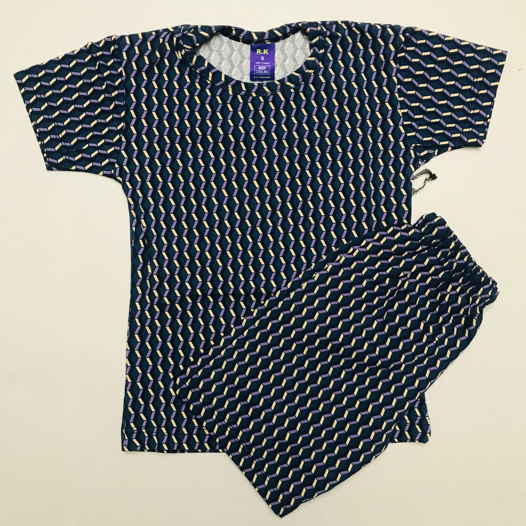 Kids Printed Shorts Set