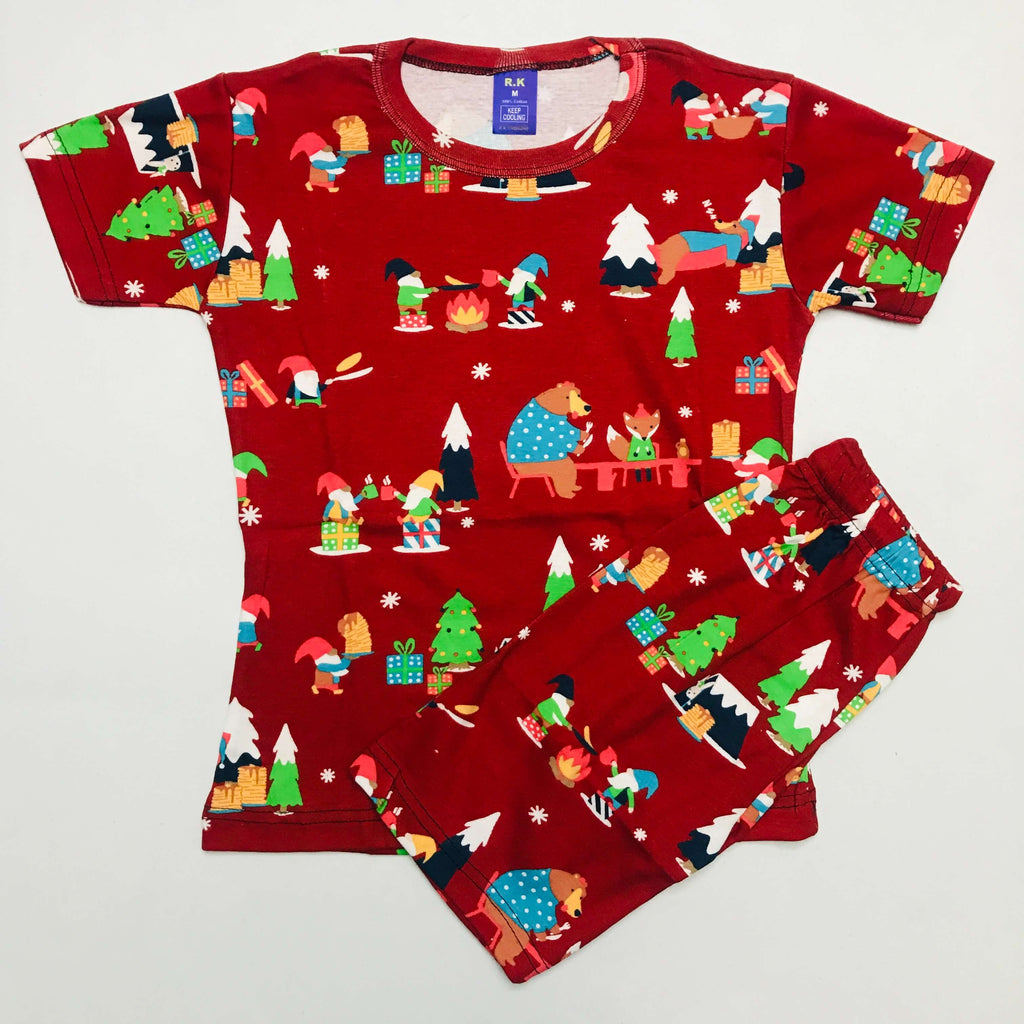 Kids Printed Shorts Set