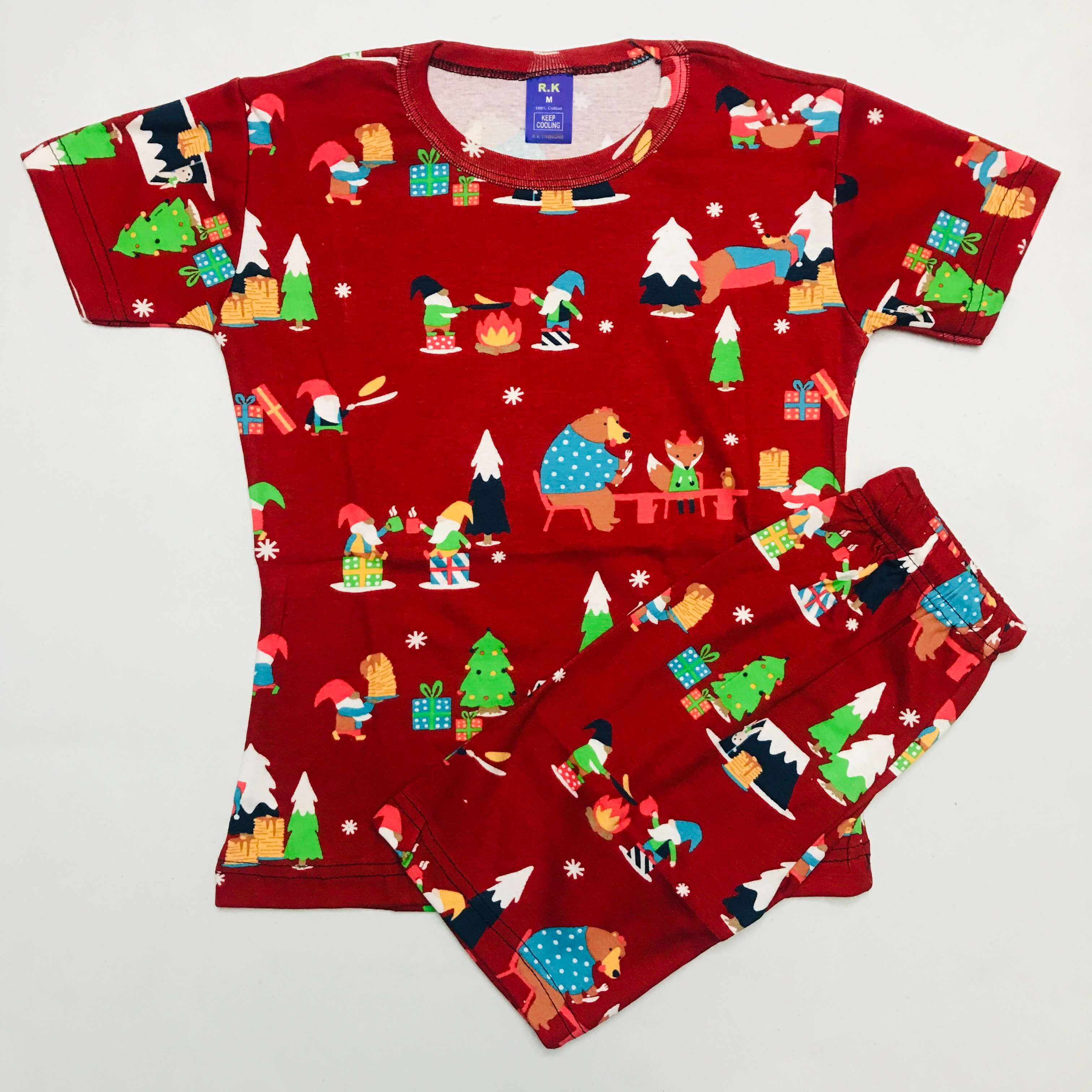 Kids Printed Shorts Set