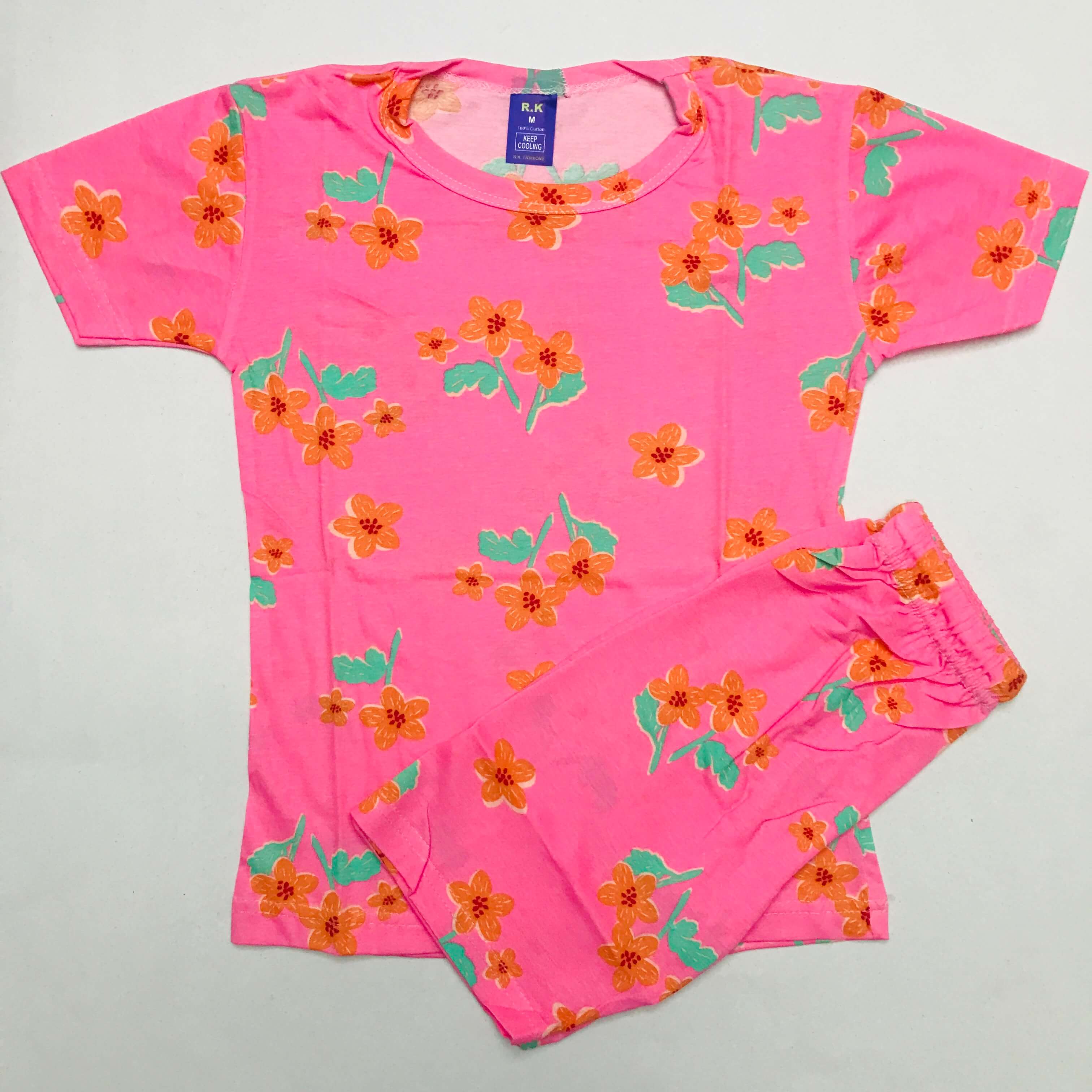 Kids Printed Shorts Set