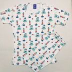 Kids Printed Shorts Set