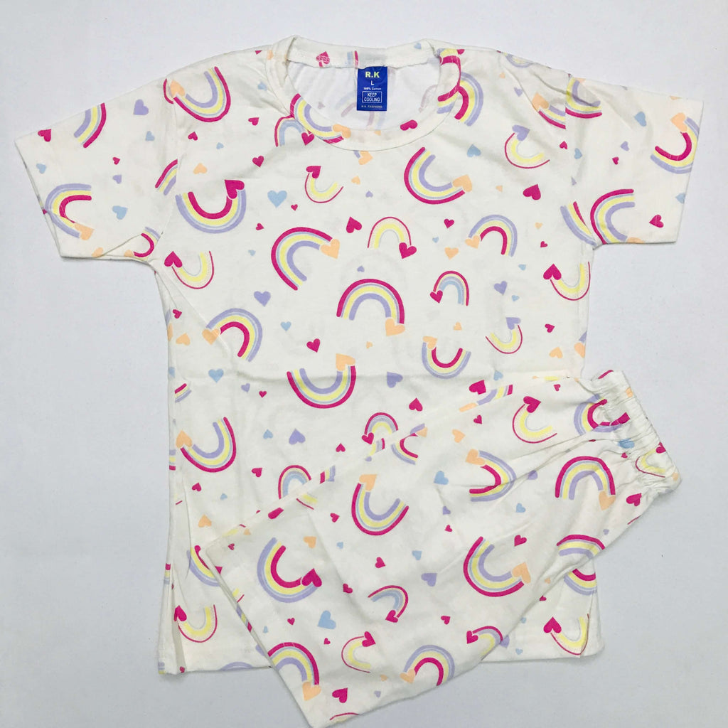 Kids Printed Shorts Set