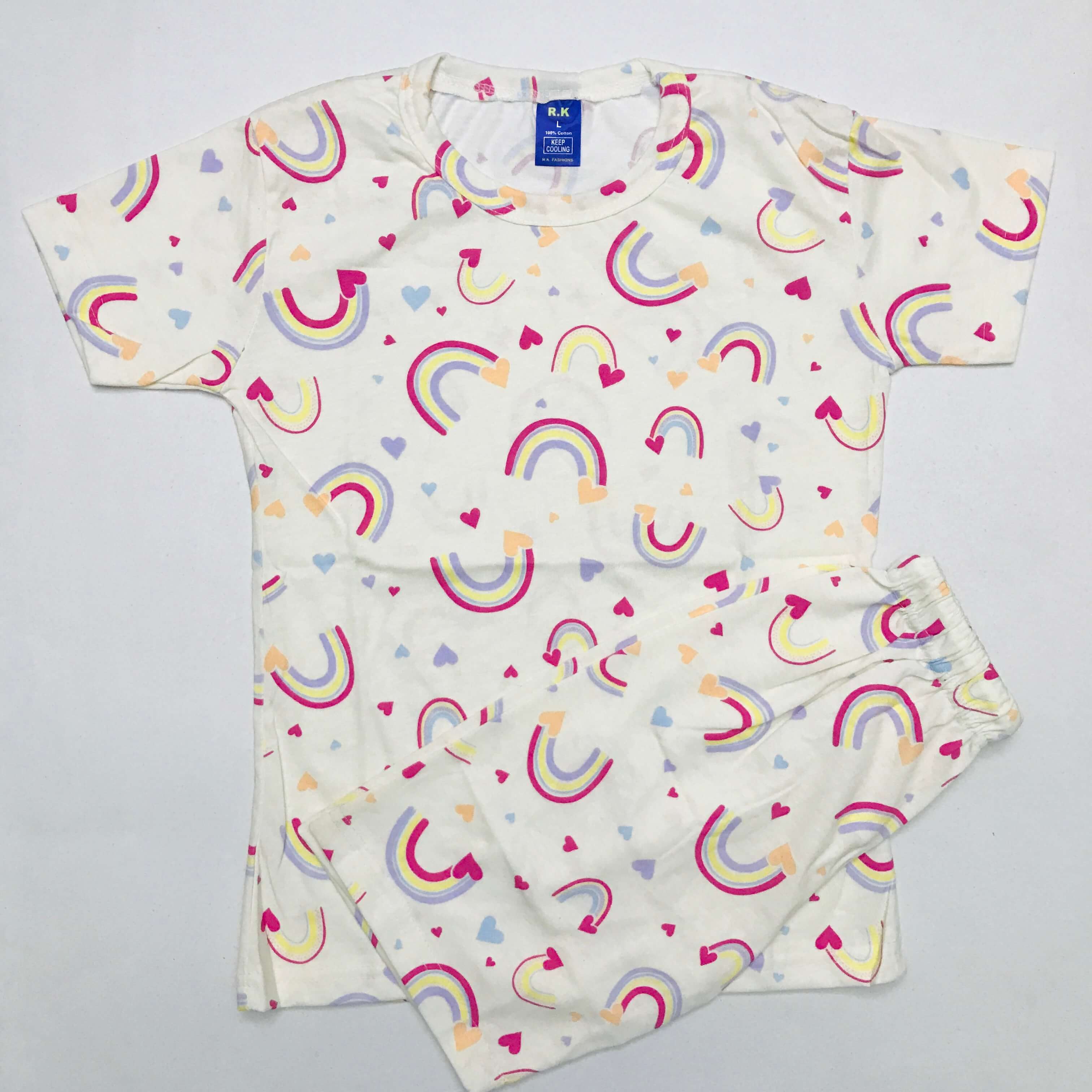 Kids Printed Shorts Set