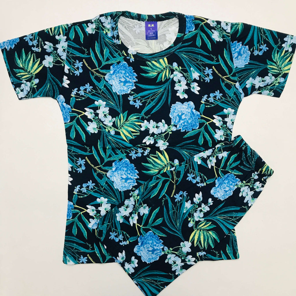 Kids Printed Shorts Set