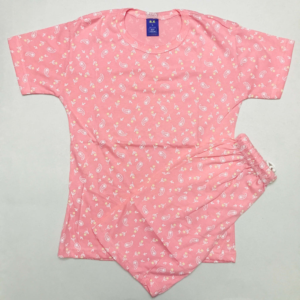 Kids Printed Shorts Set