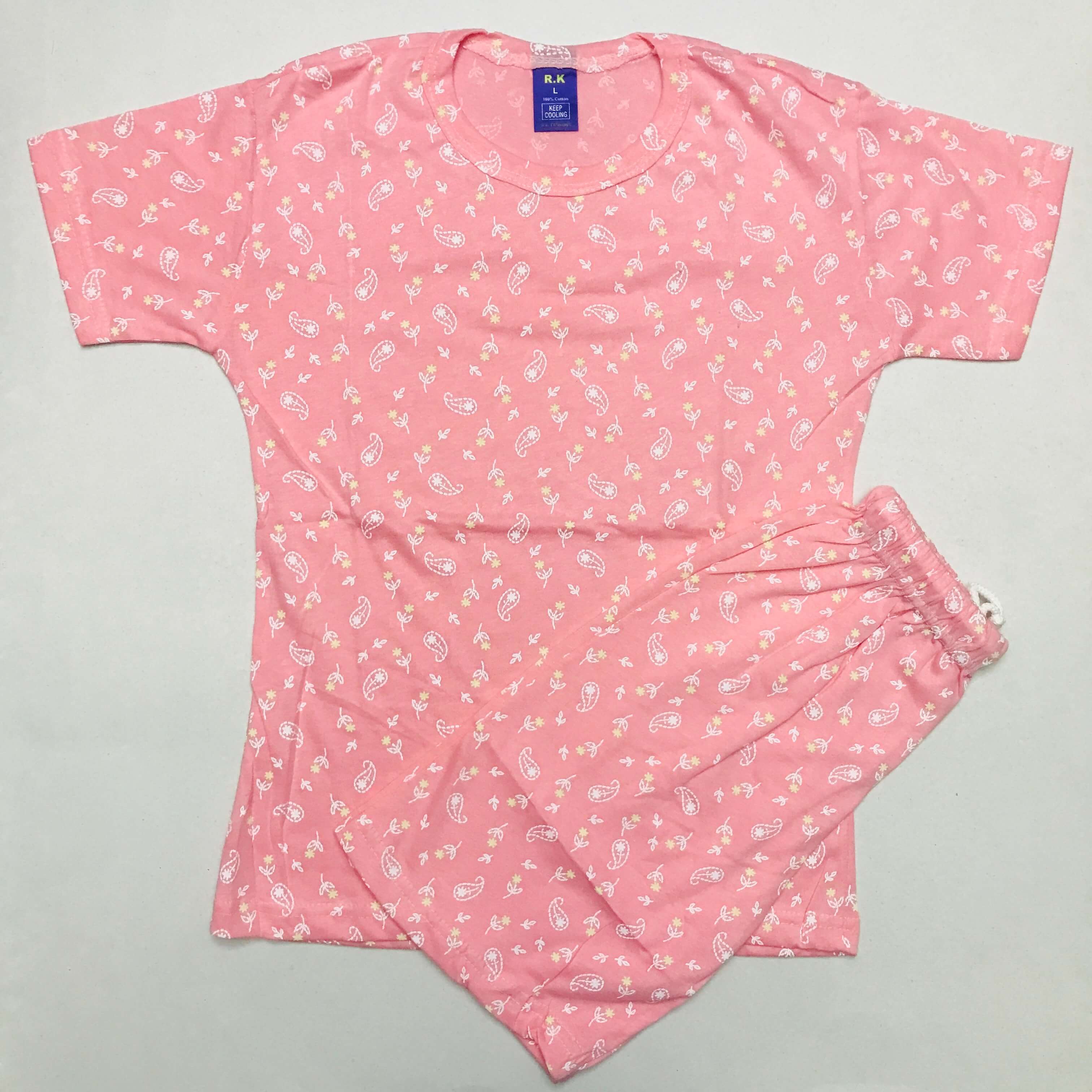 Kids Printed Shorts Set