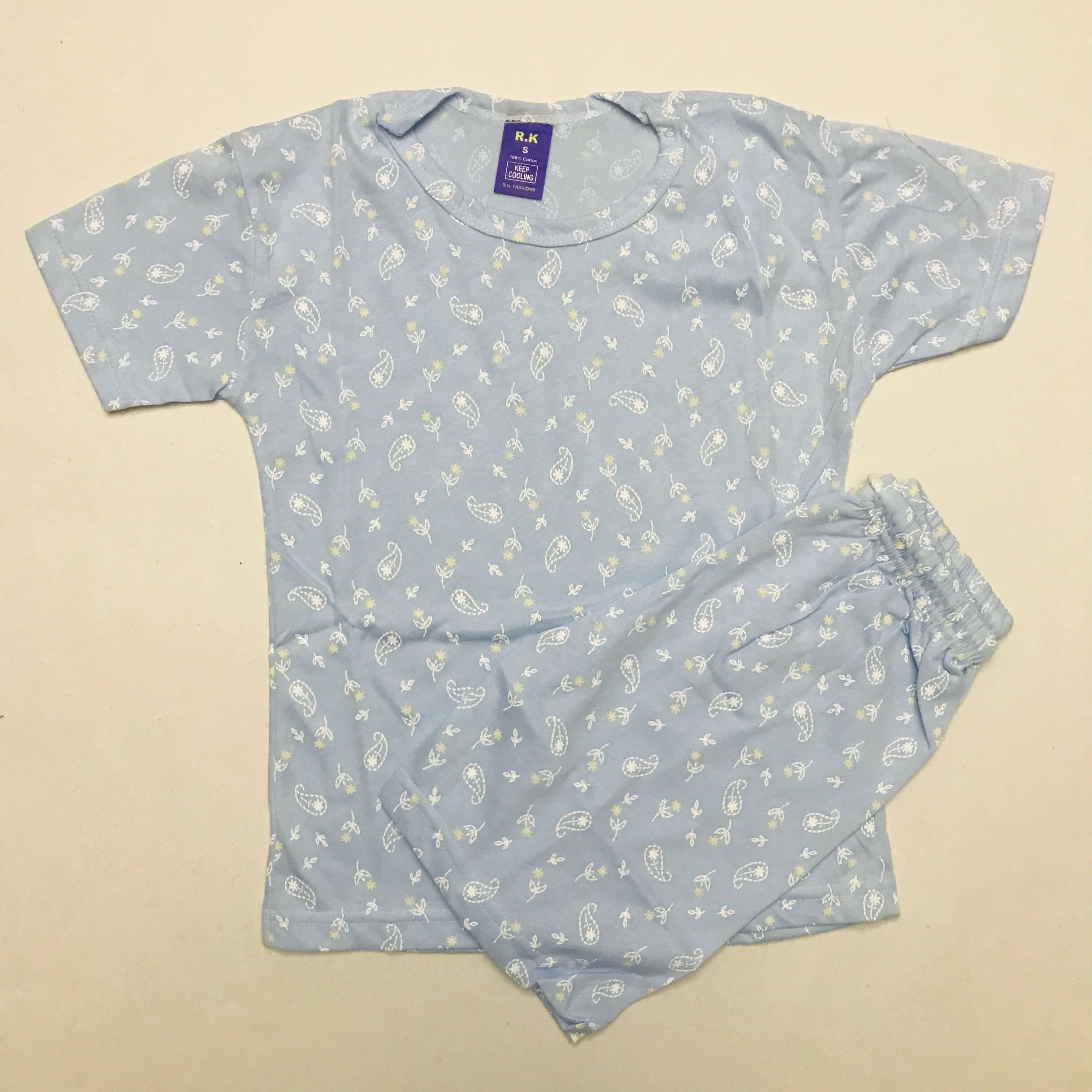 Kids Printed Shorts Set