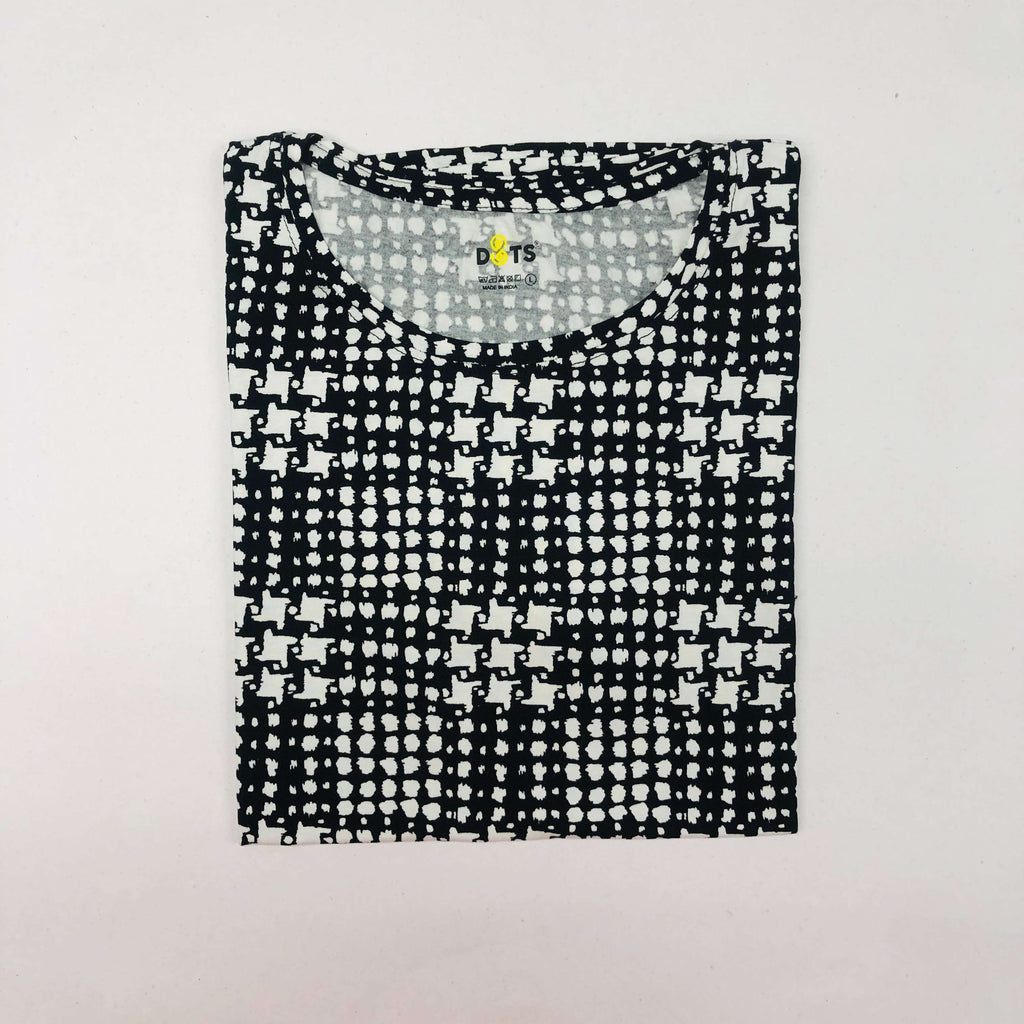 Dots Ladies Printed T-Shirt