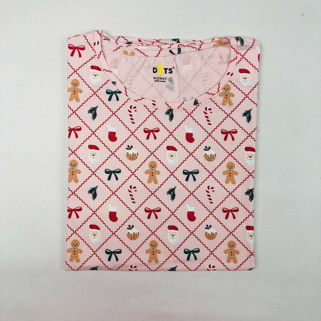 Dots Ladies Printed T-Shirt