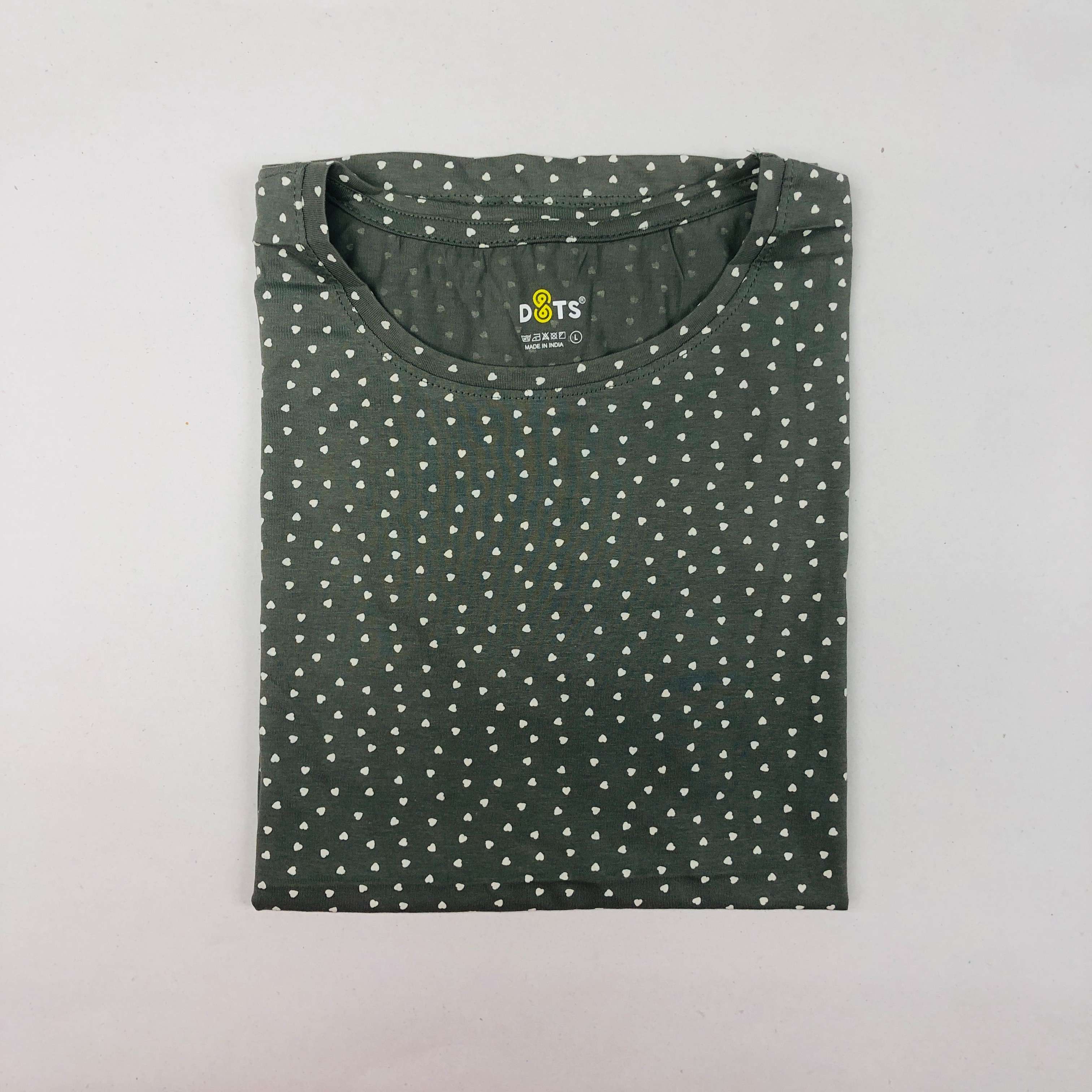 Dots Ladies Printed T-Shirt