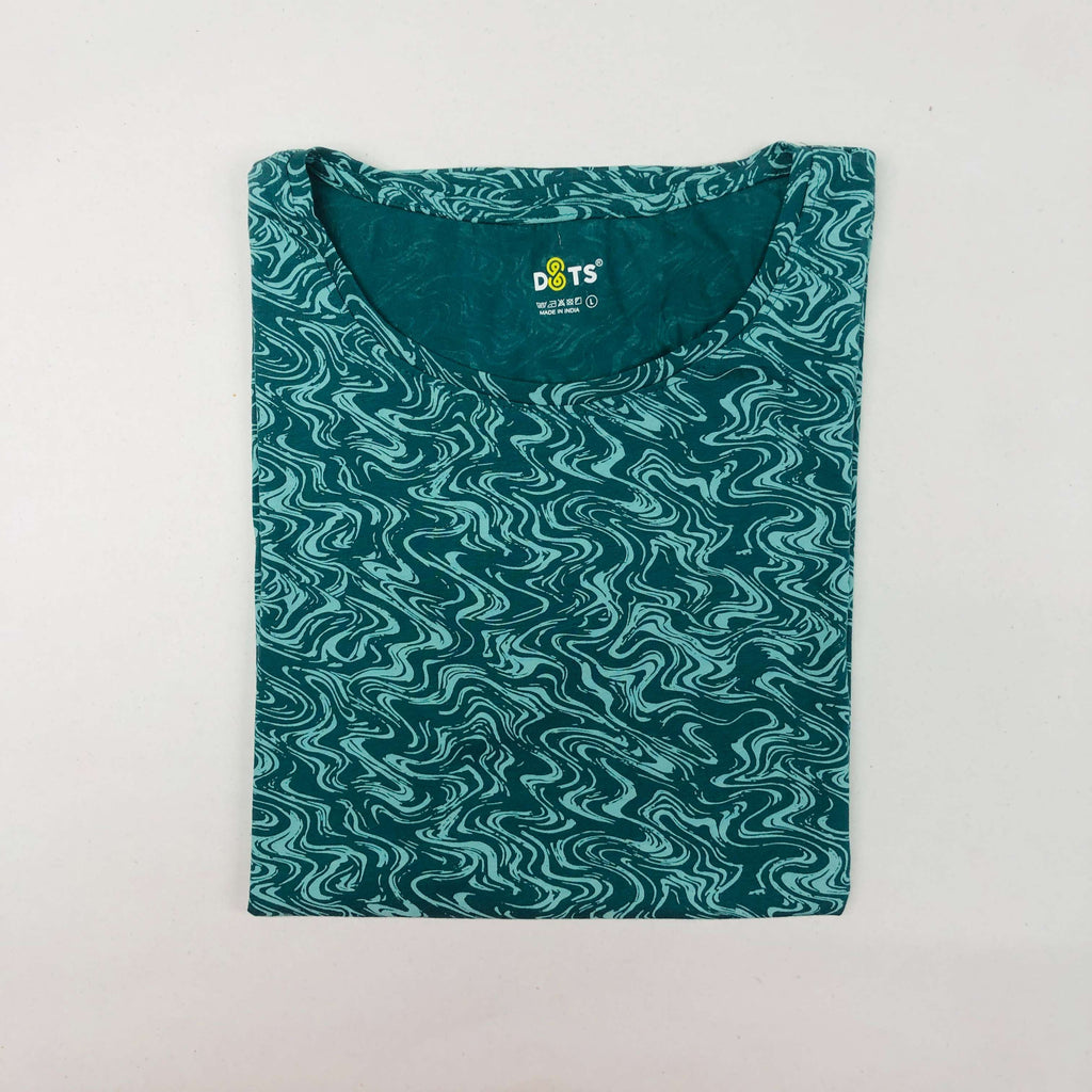 Dots Ladies Printed T-Shirt