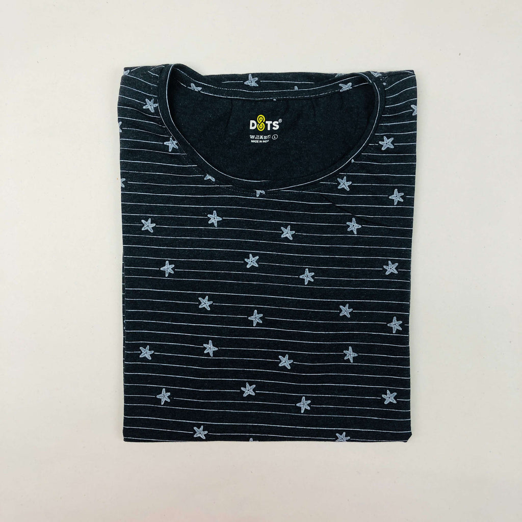 Dots Ladies Printed T-Shirt
