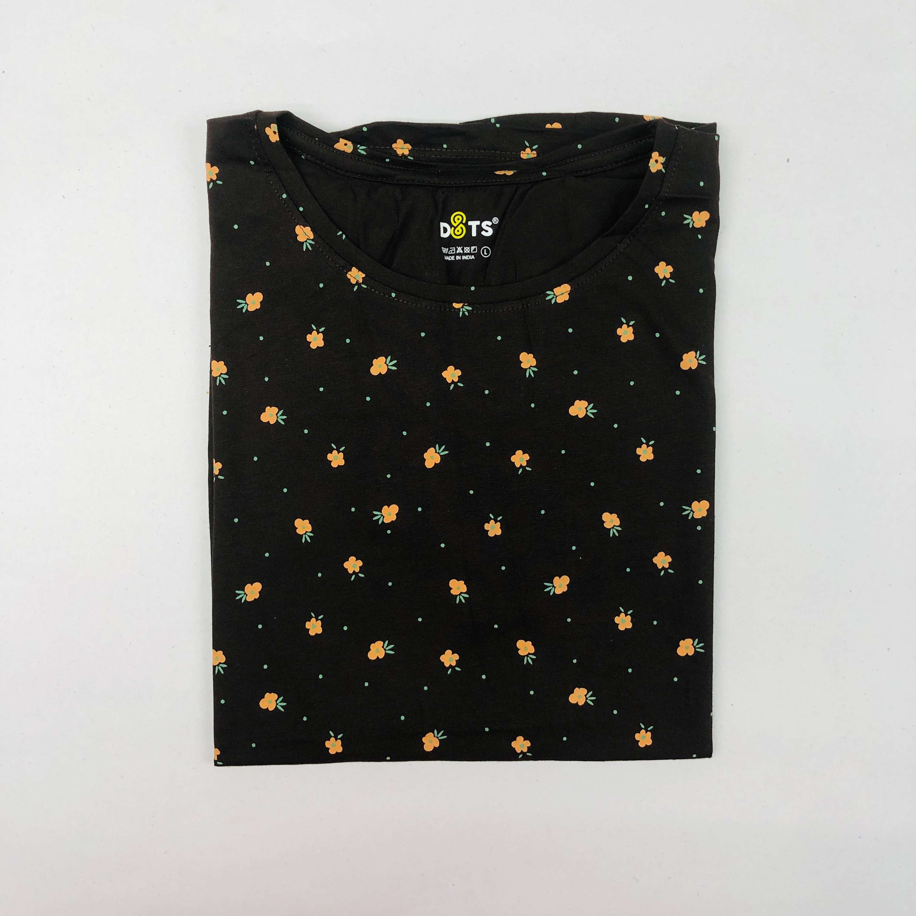 Dots Ladies Printed T-Shirt
