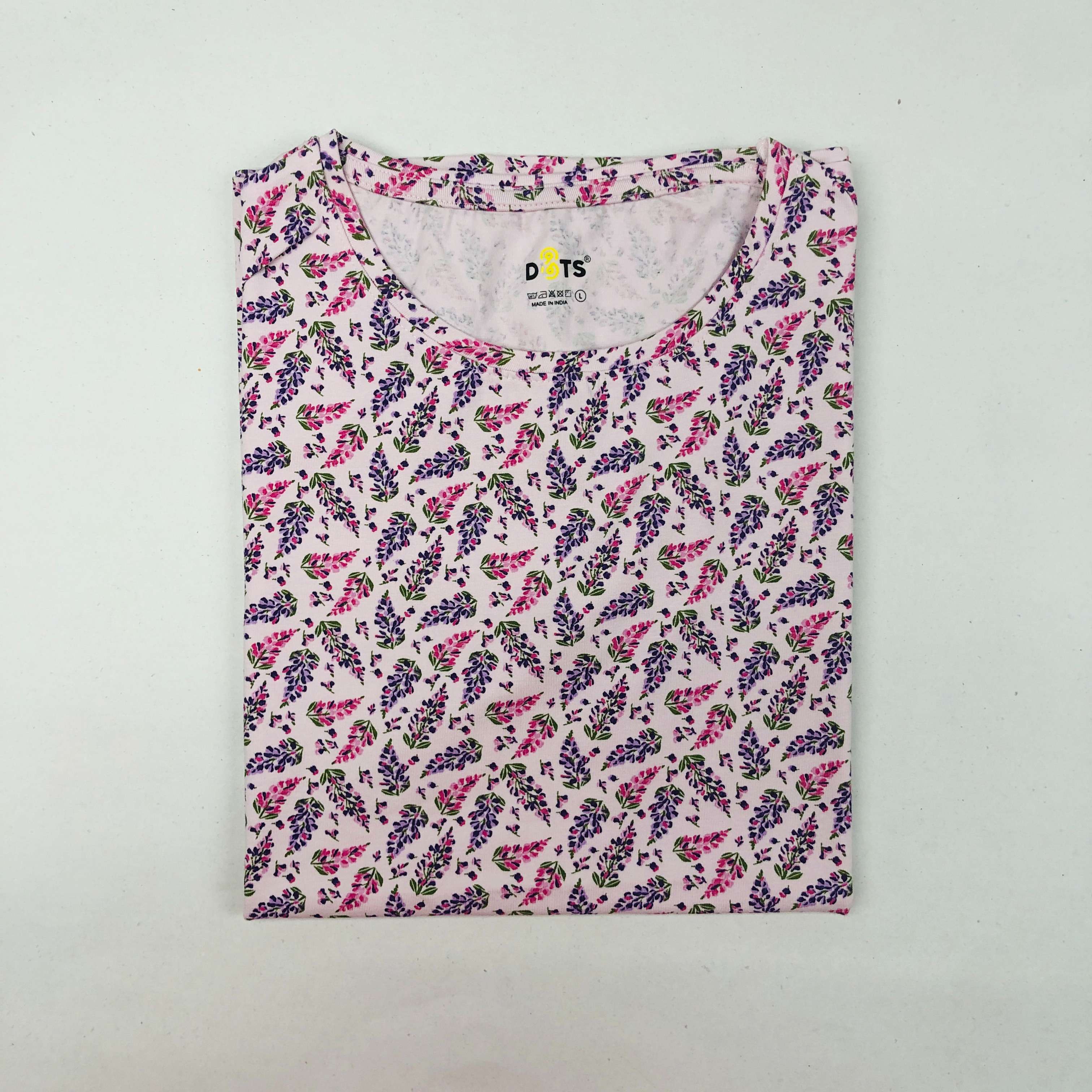 Dots Ladies Printed T-Shirt