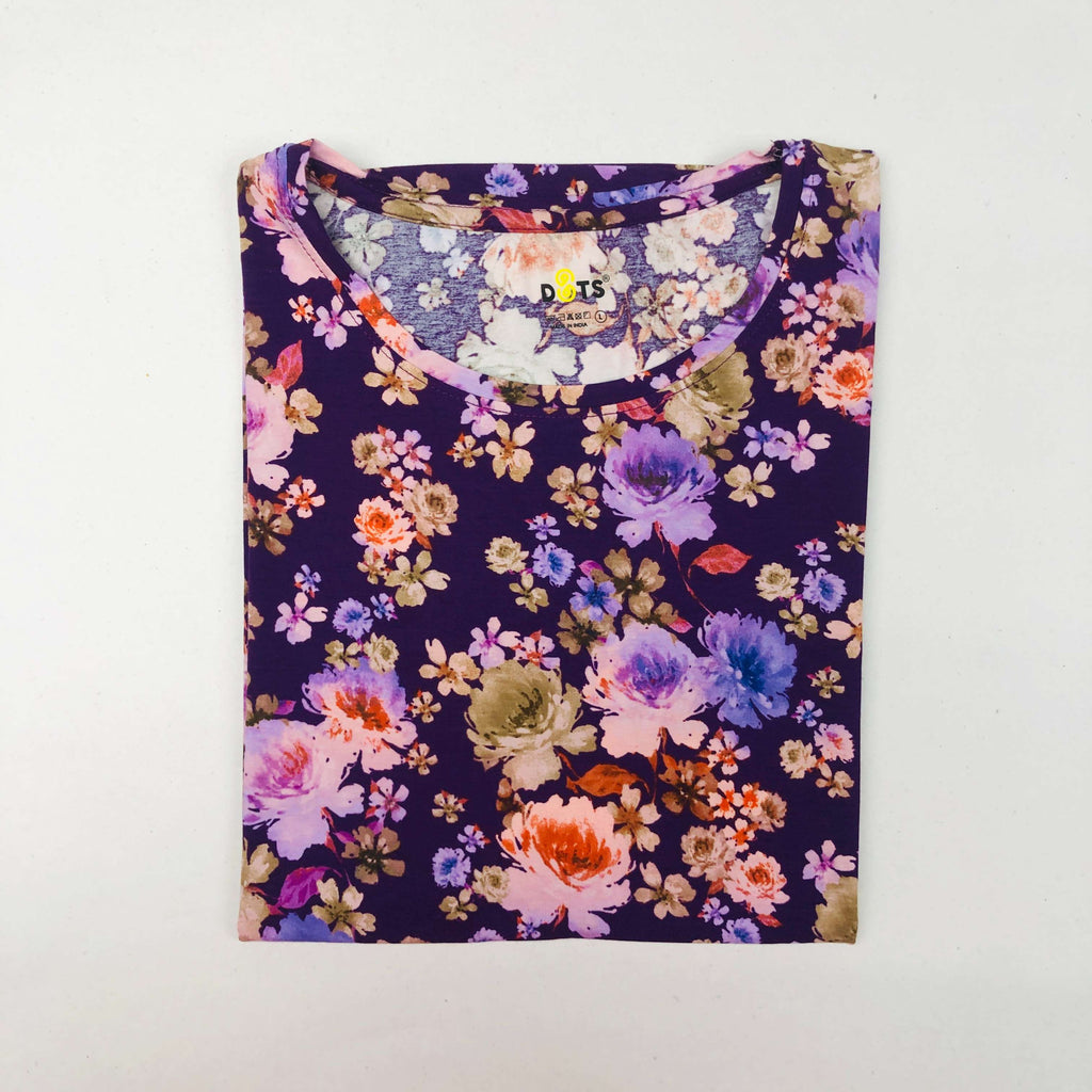 Dots Ladies Printed T-Shirt