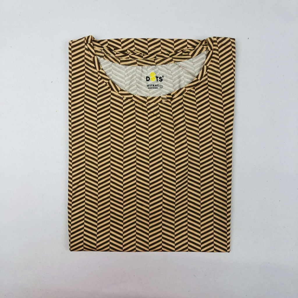 Dots Ladies Printed T-Shirt