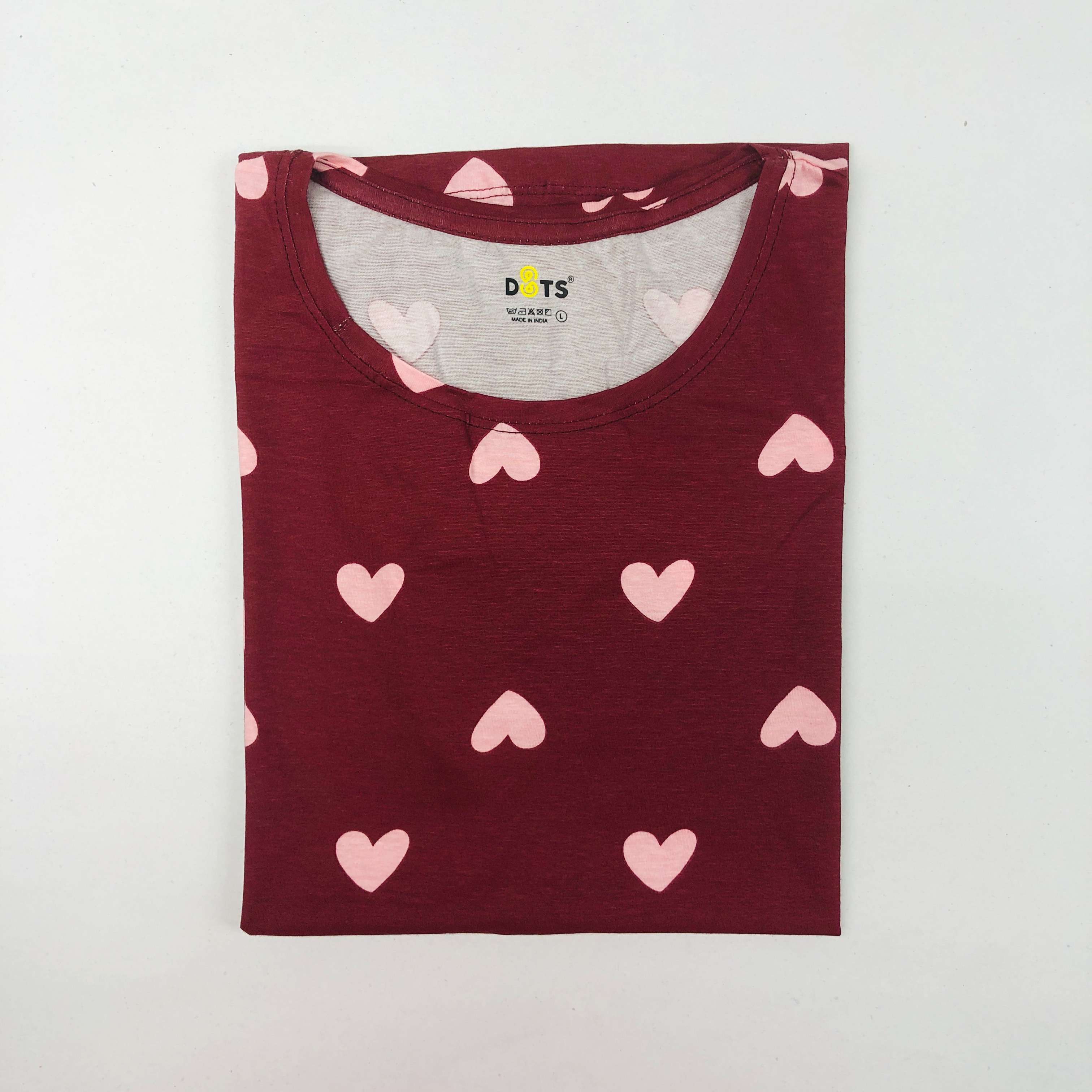 Dots Ladies Printed T-Shirt