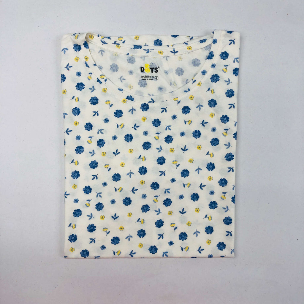 Dots Ladies Printed T-Shirt