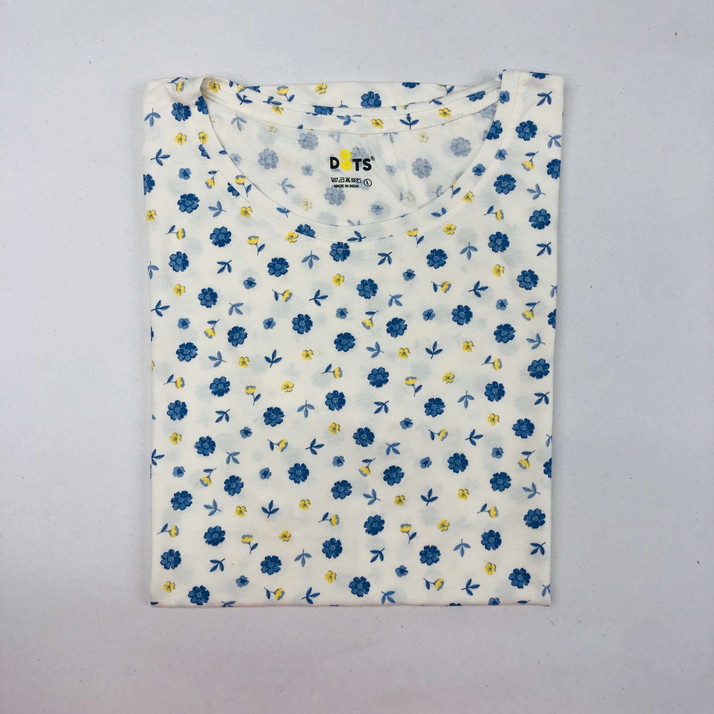 Dots Ladies Printed T-Shirt