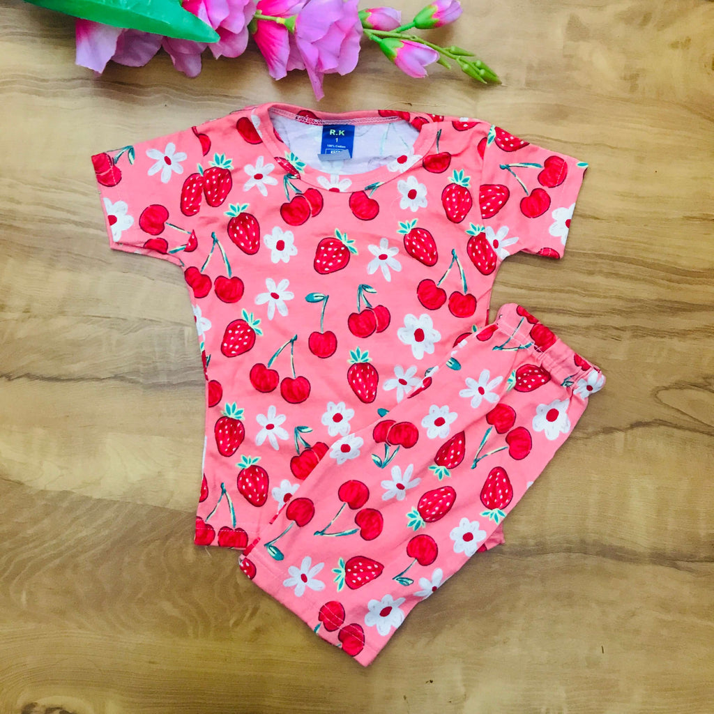 Kids Printed Shorts Set