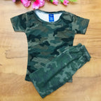Kids Printed Shorts Set