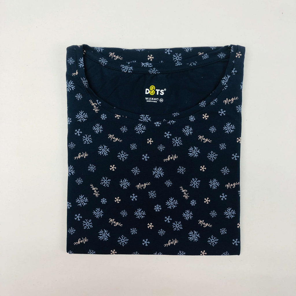 Dots Ladies Printed T-Shirt