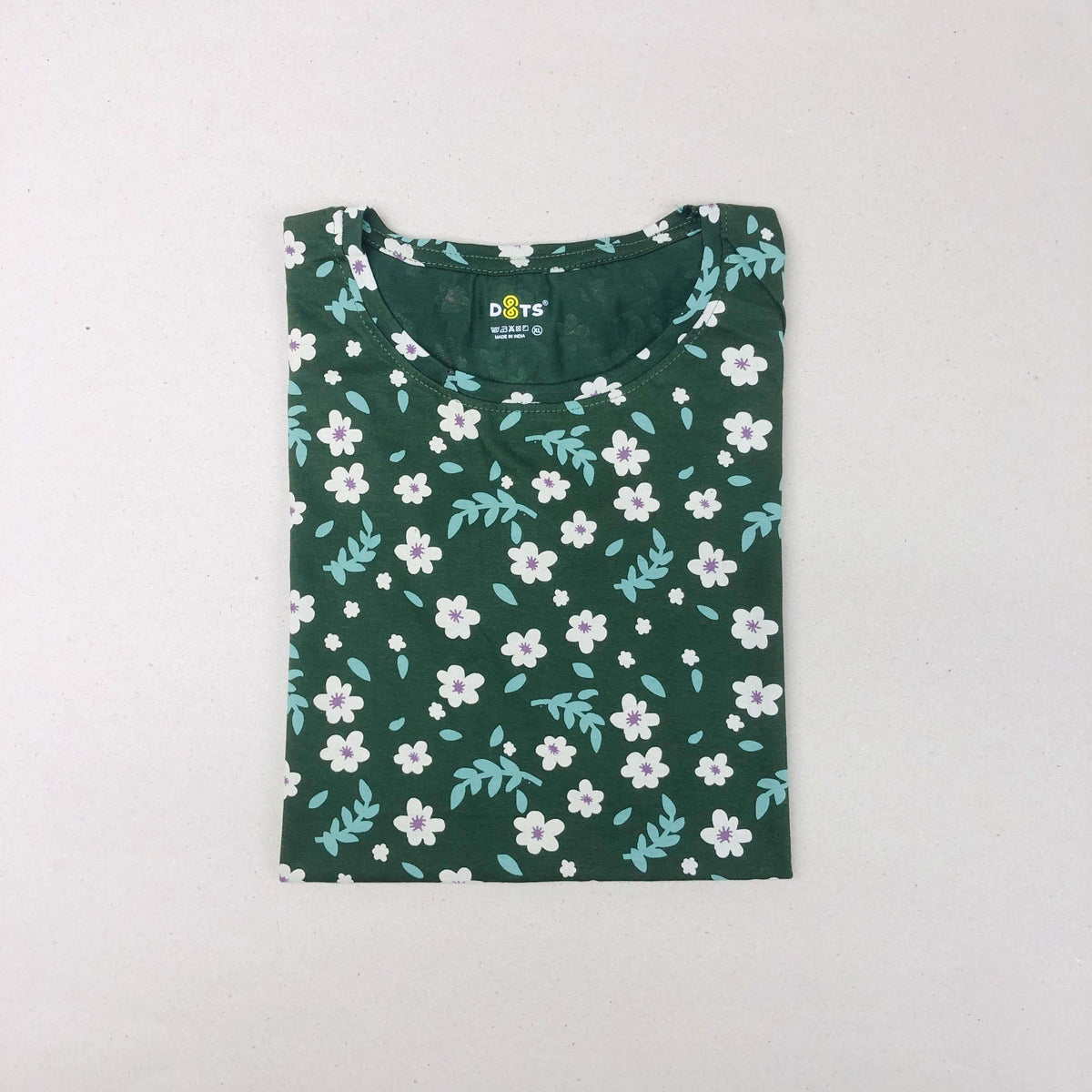 Dots Ladies Printed T-Shirt