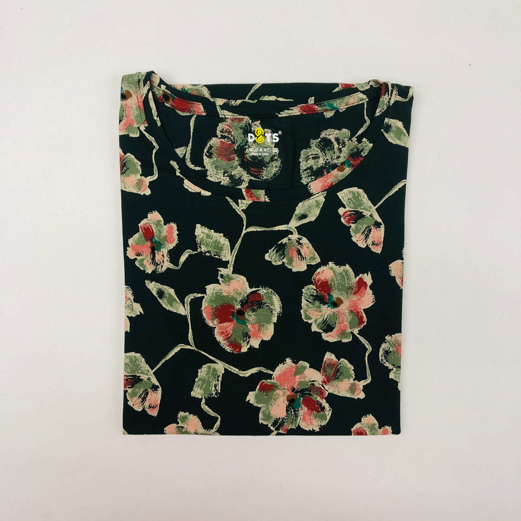 Dots Ladies Printed T-Shirt