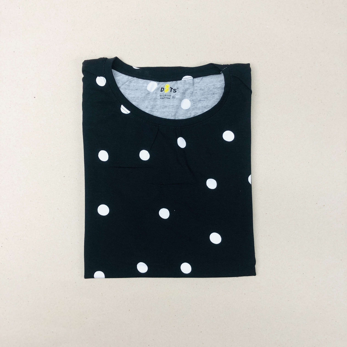 Dots Ladies Printed T-Shirt