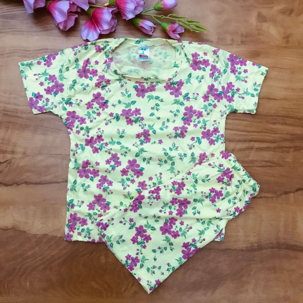 Kids Printed Shorts Set