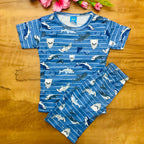 Kids Printed Shorts Set