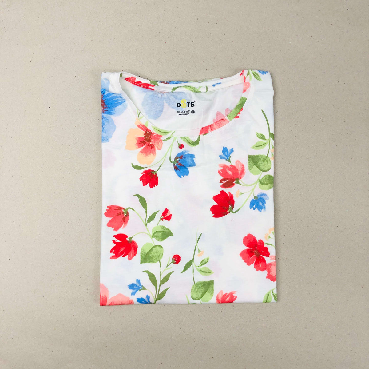Dots Ladies Printed T-Shirt