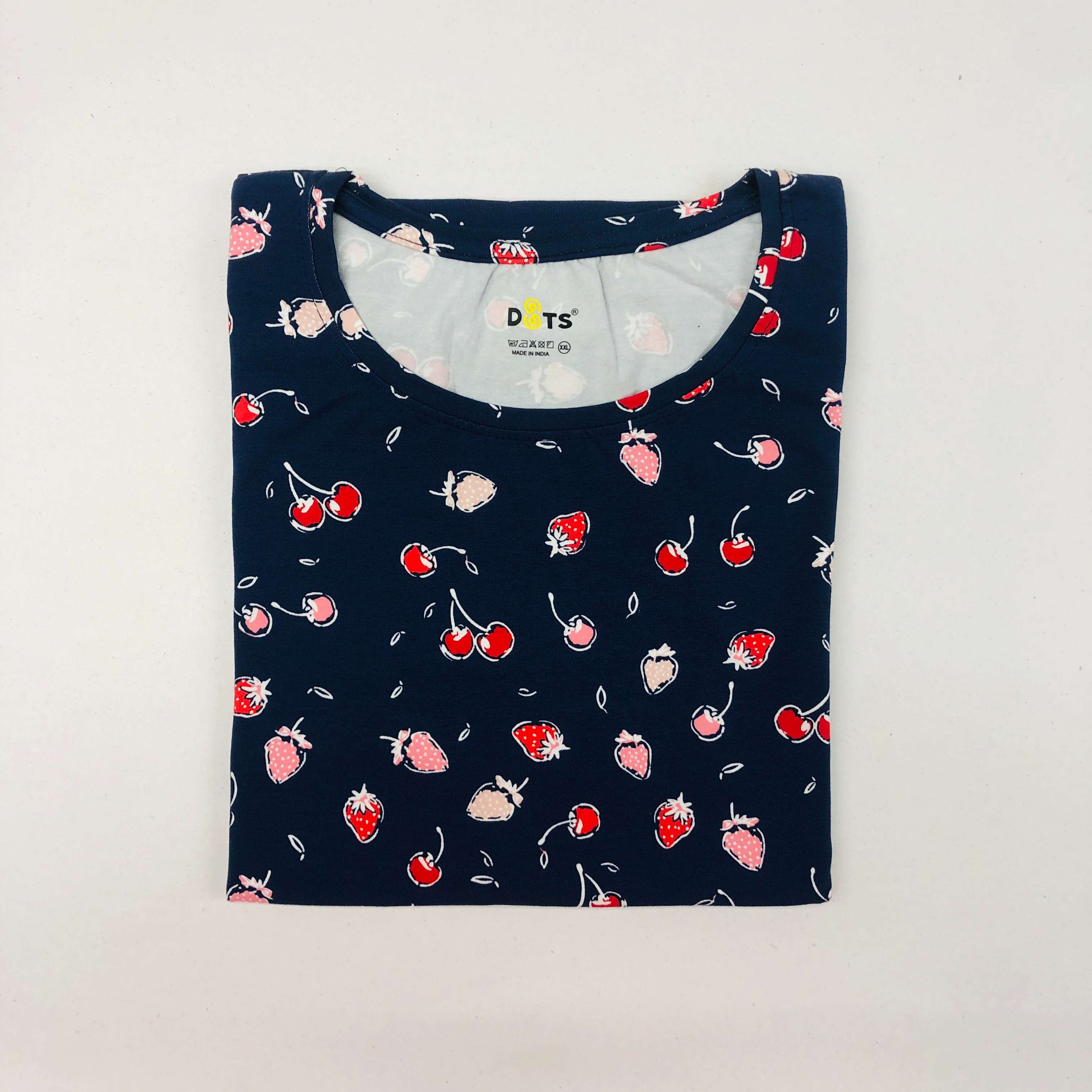 Dots Ladies Printed T-Shirt