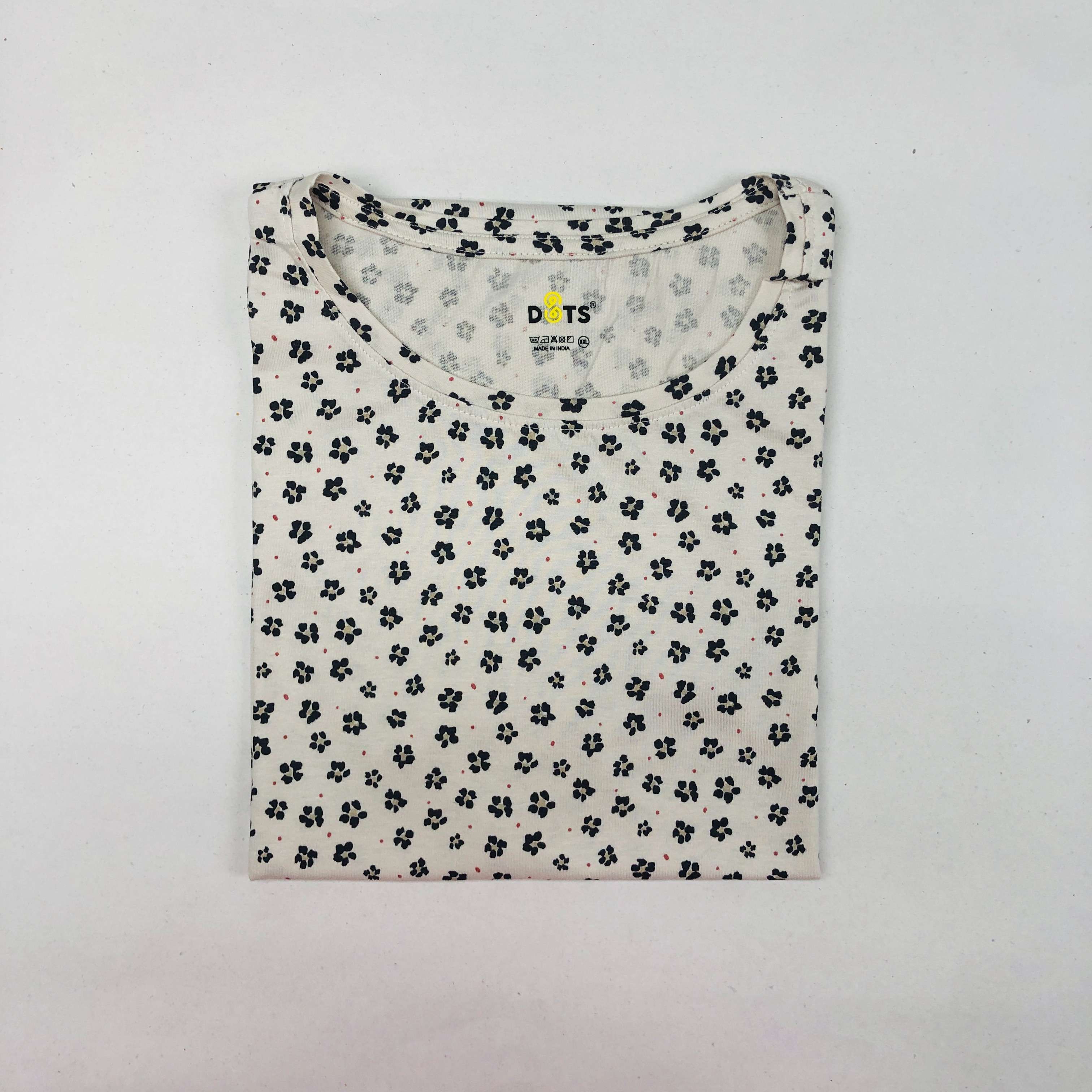 Dots Ladies Printed T-Shirt