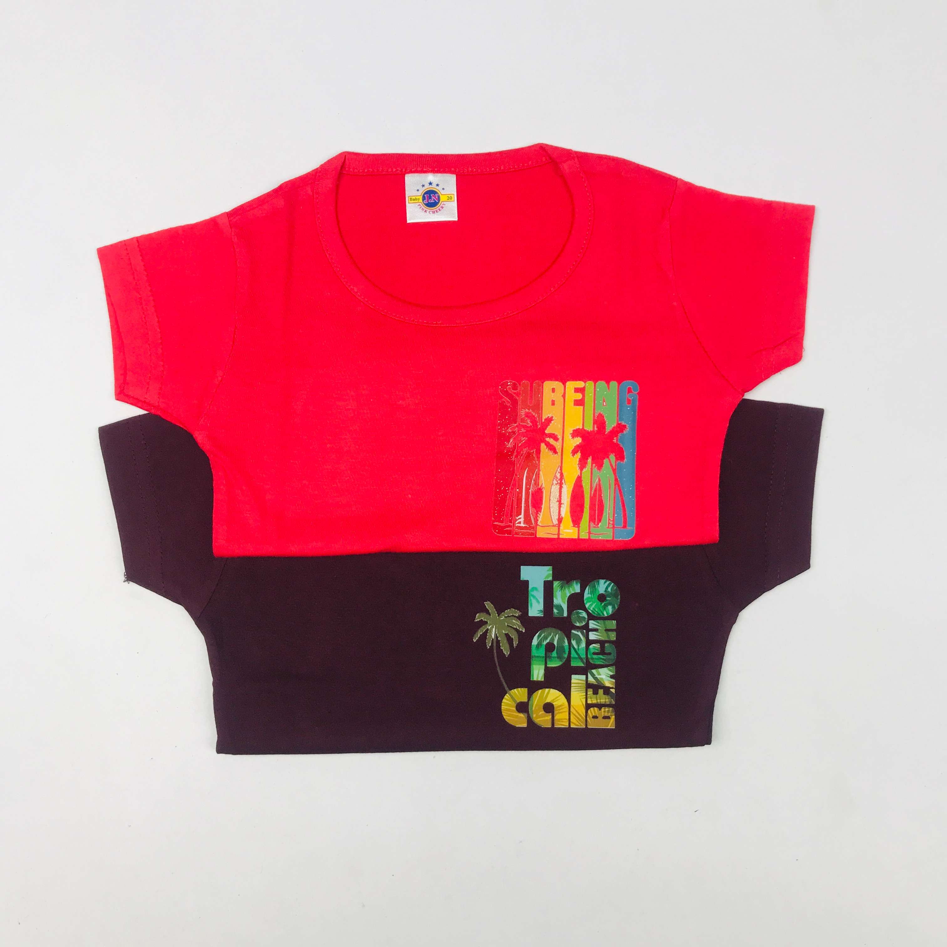 Flora Girls Top Combo Pack of 2 (6M-9M)