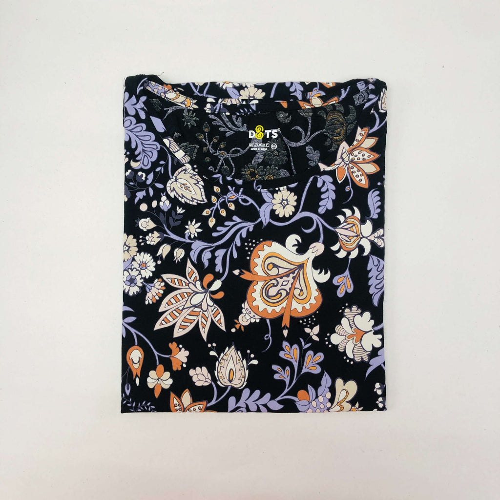 Dots Ladies Printed T-Shirt