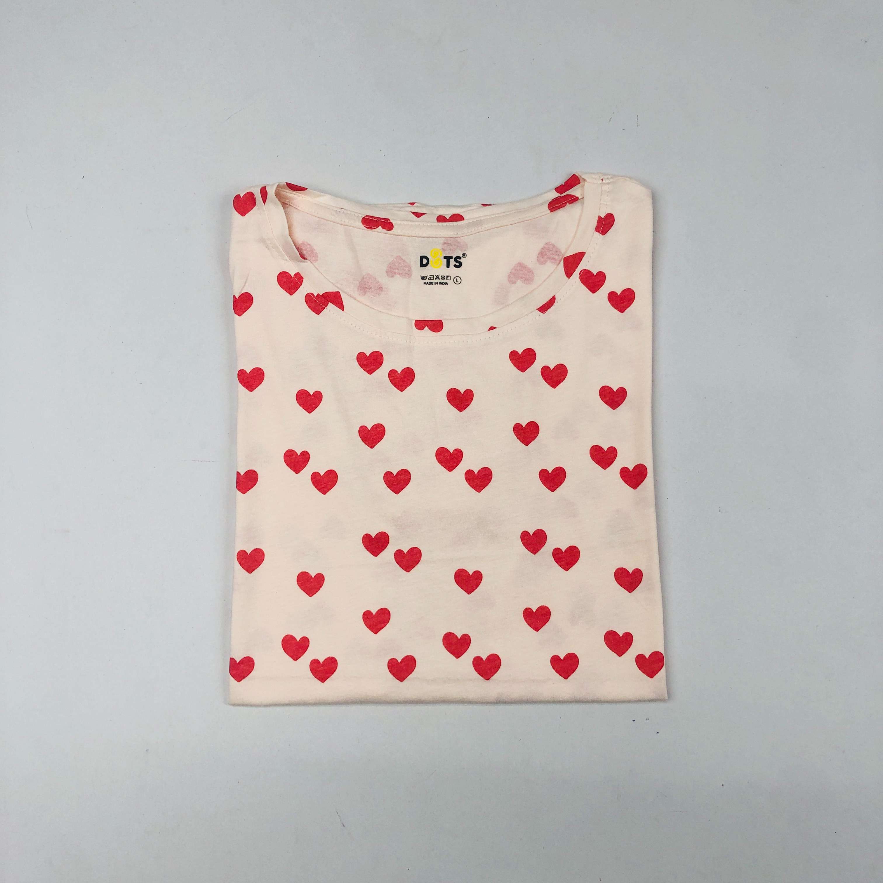 Dots Ladies Printed T-Shirt