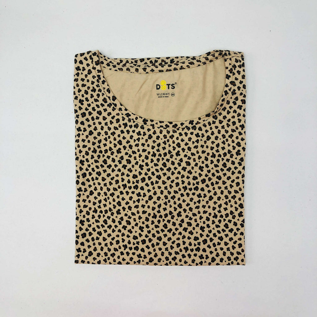 Dots Ladies Printed T-Shirt