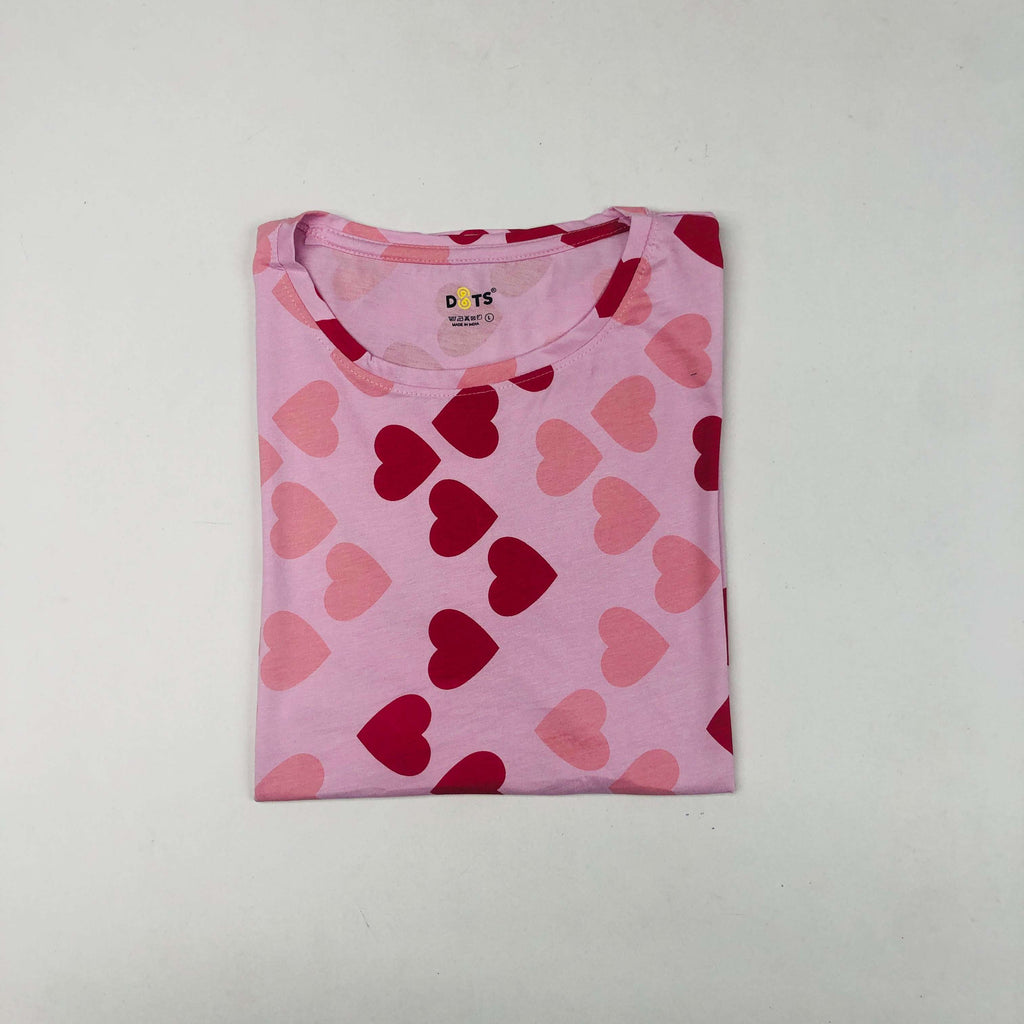 Dots Ladies Printed T-Shirt