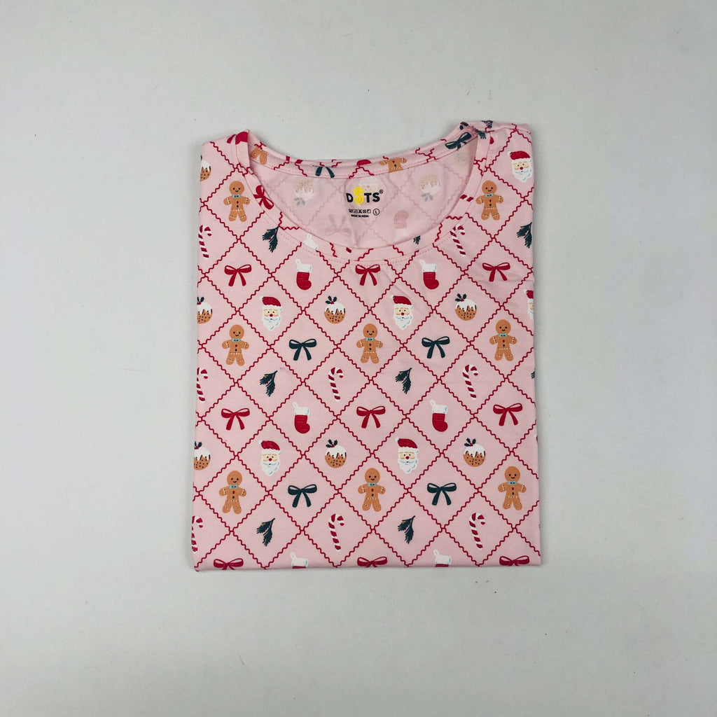 Dots Ladies Printed T-Shirt