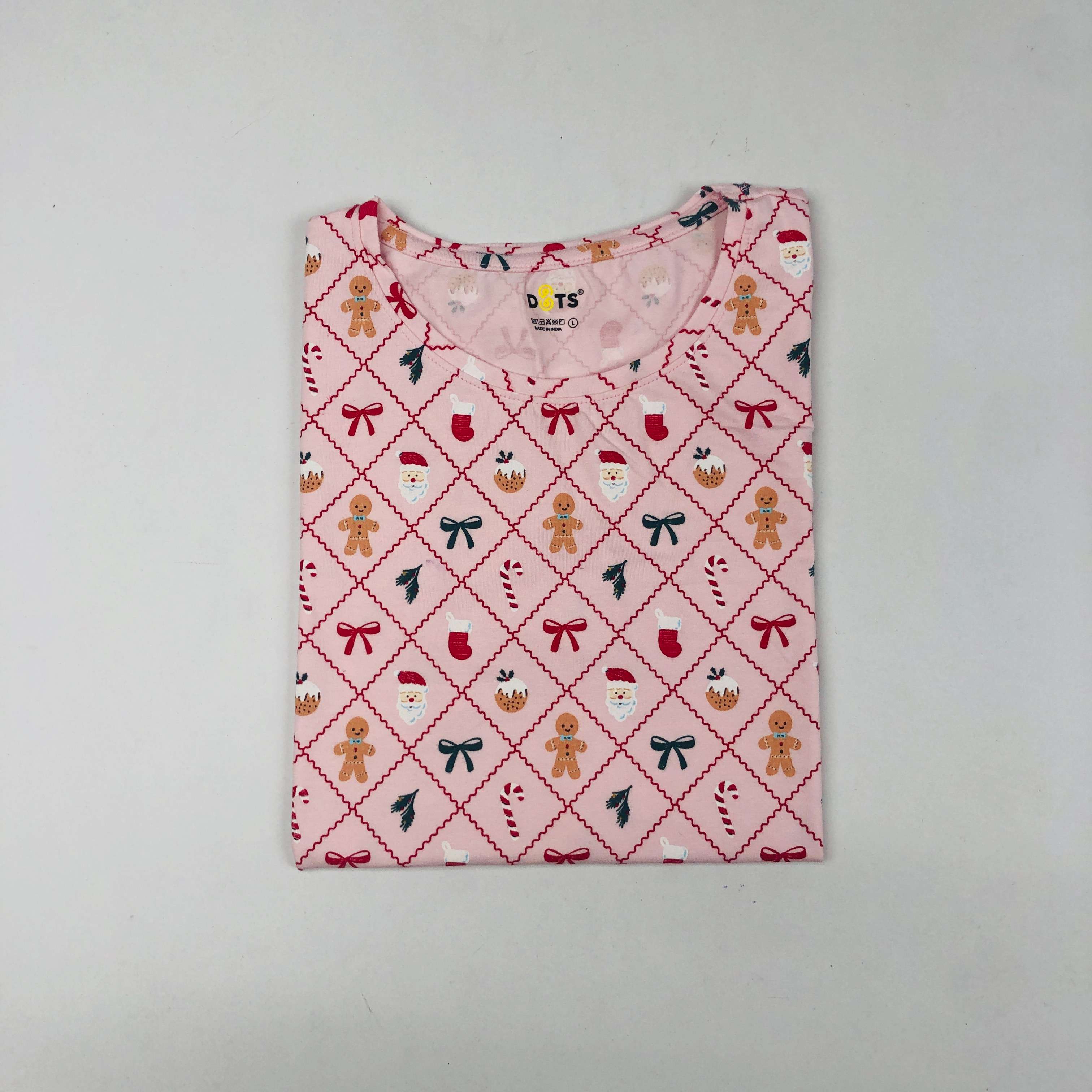 Dots Ladies Printed T-Shirt