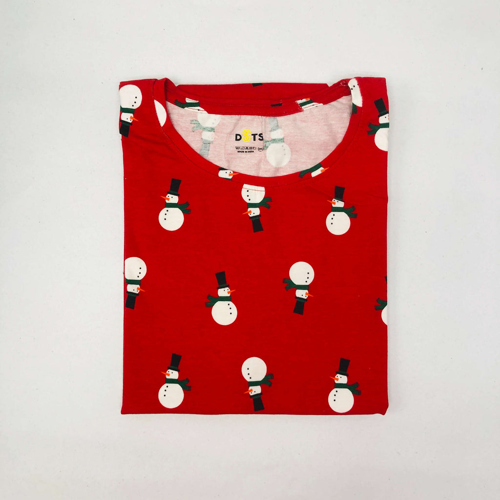 Dots Ladies Printed T-Shirt