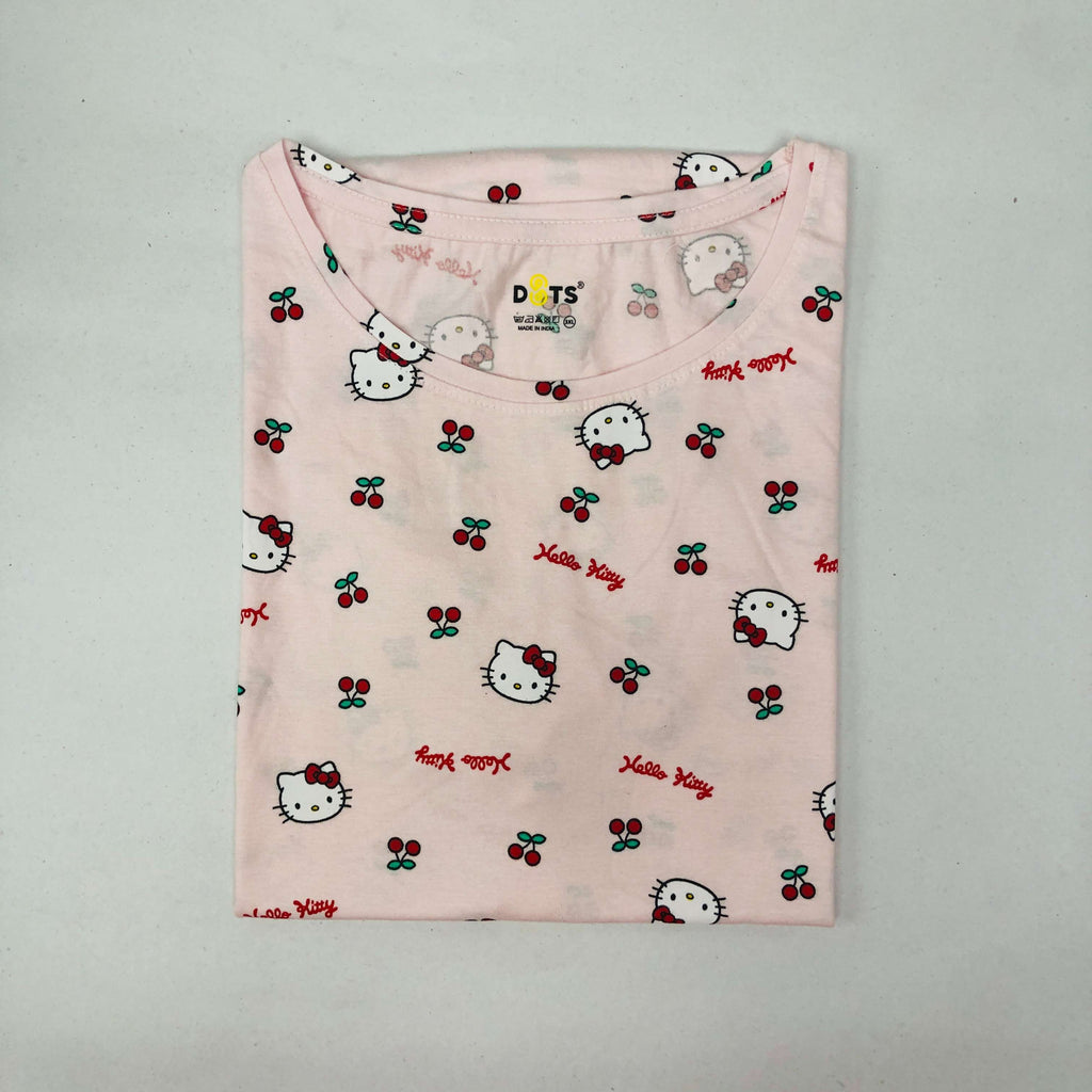 Dots Ladies Printed T-Shirt