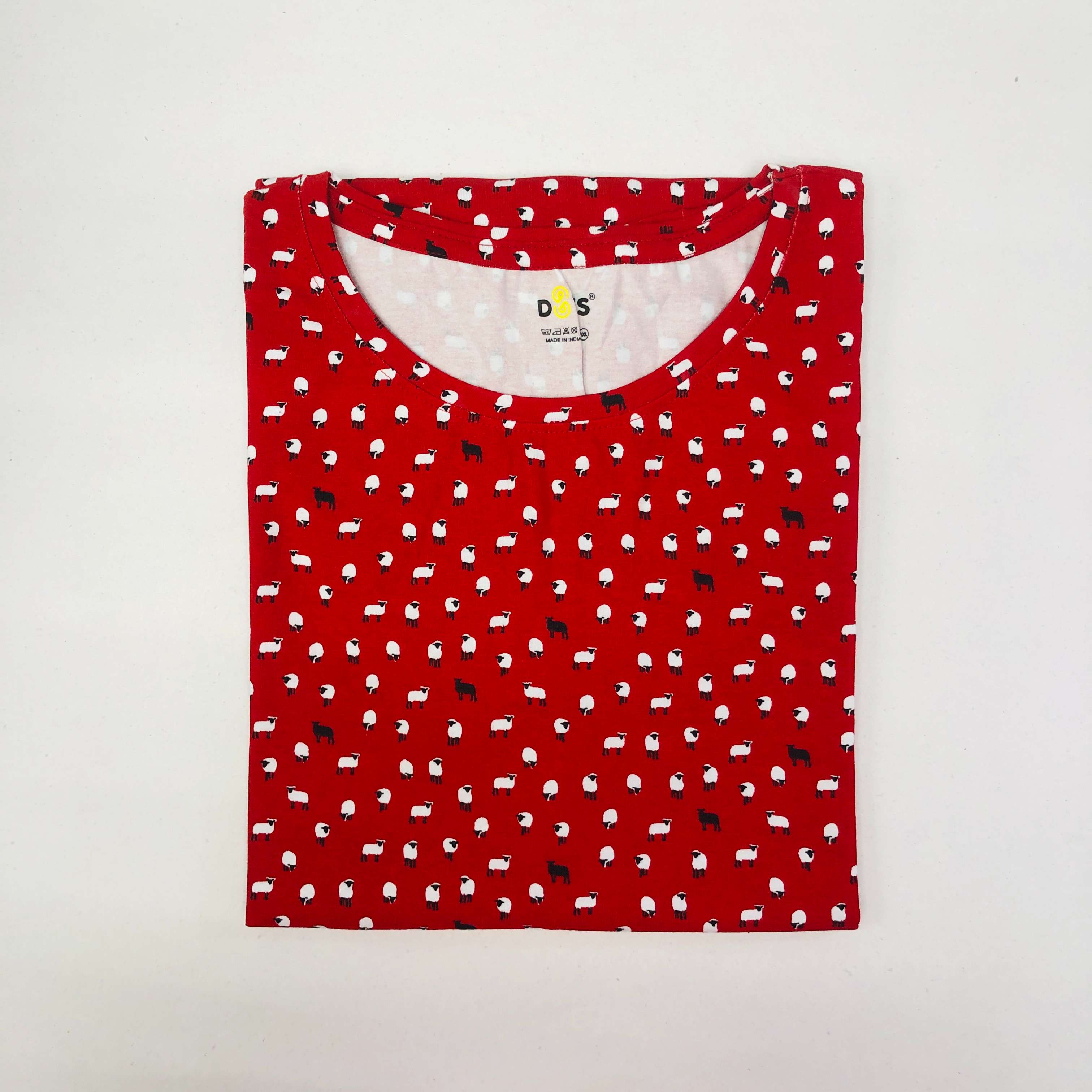 Dots Ladies Printed T-Shirt