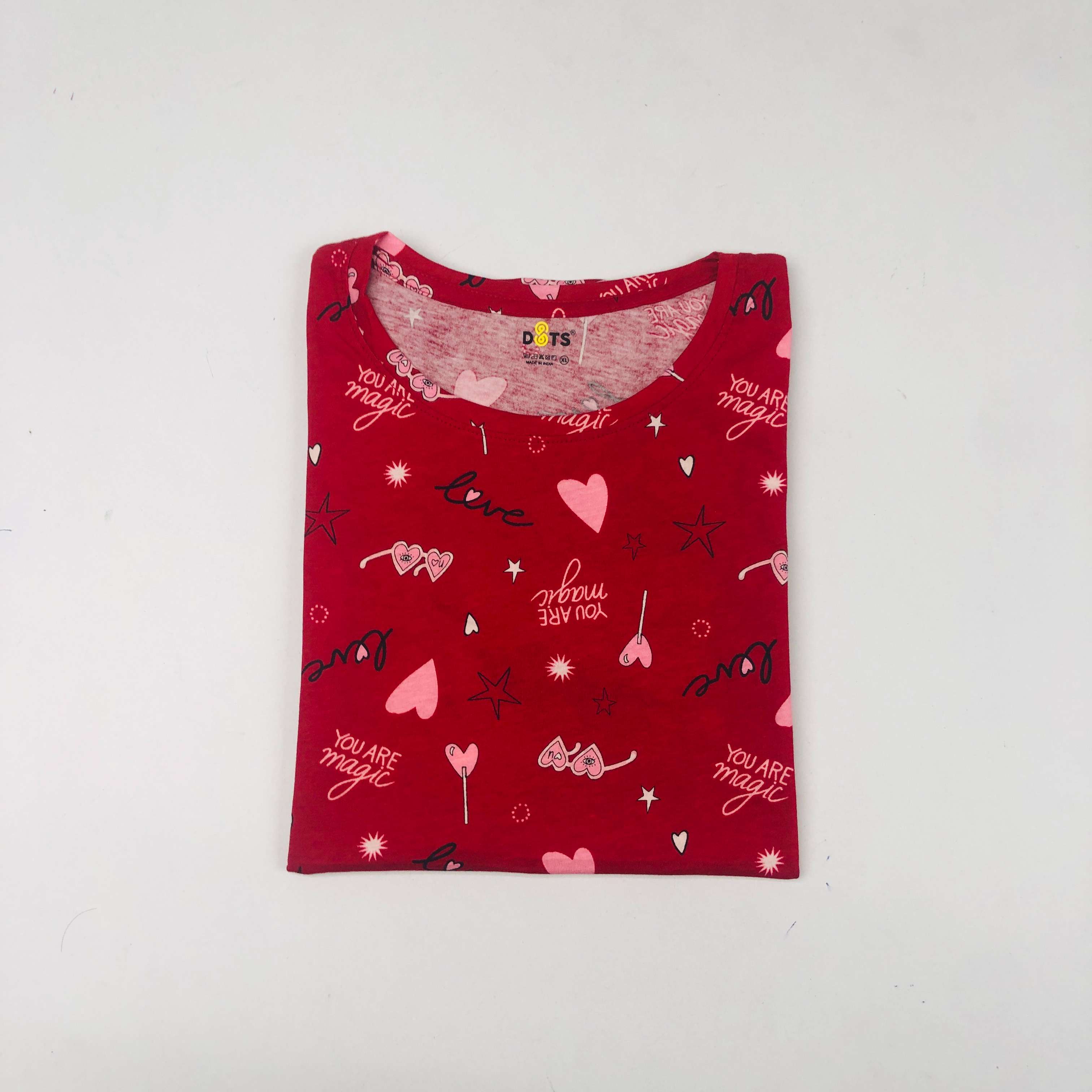 Dots Ladies Printed T-Shirt
