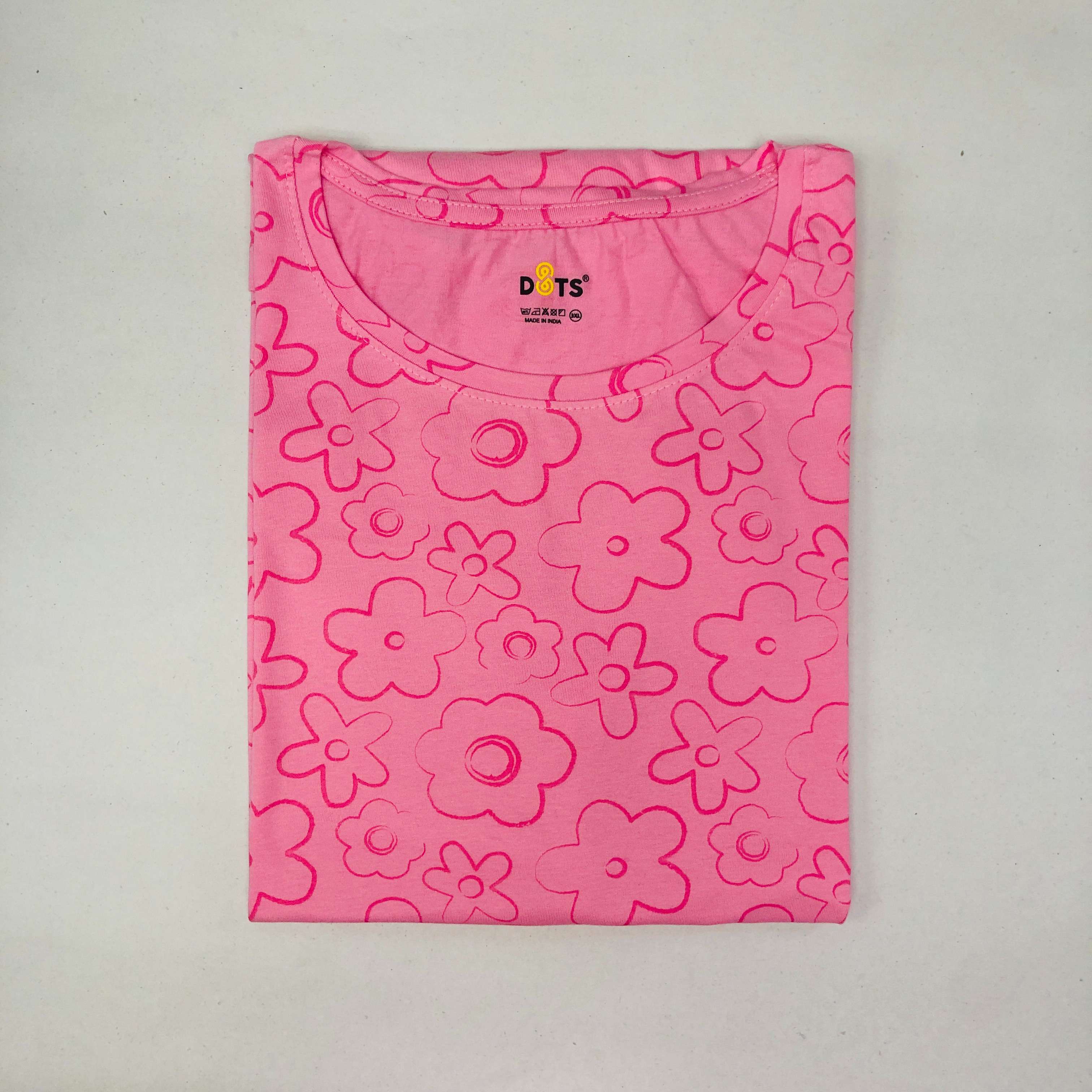 Dots Ladies Printed T-Shirt