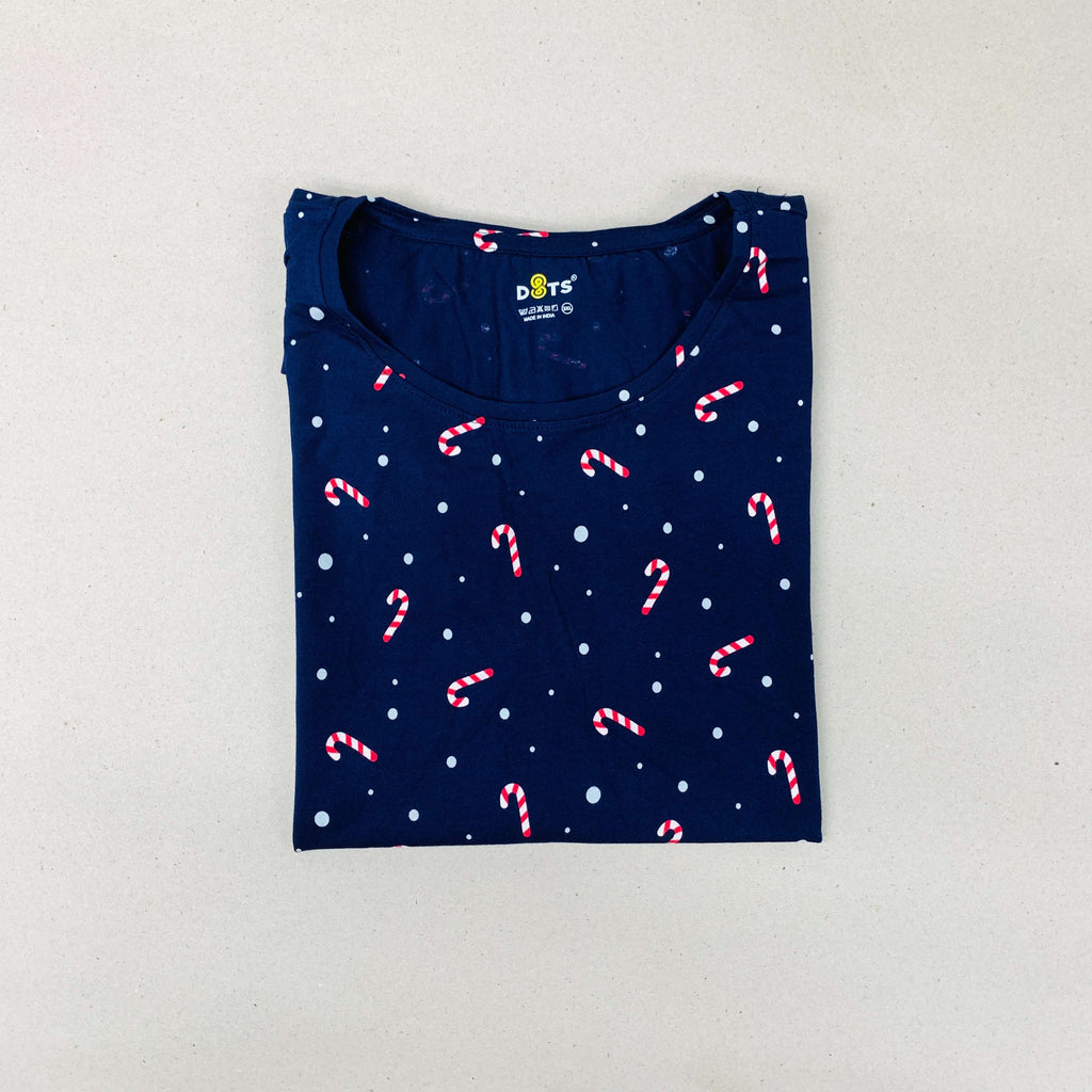 Dots Ladies Printed T-Shirt
